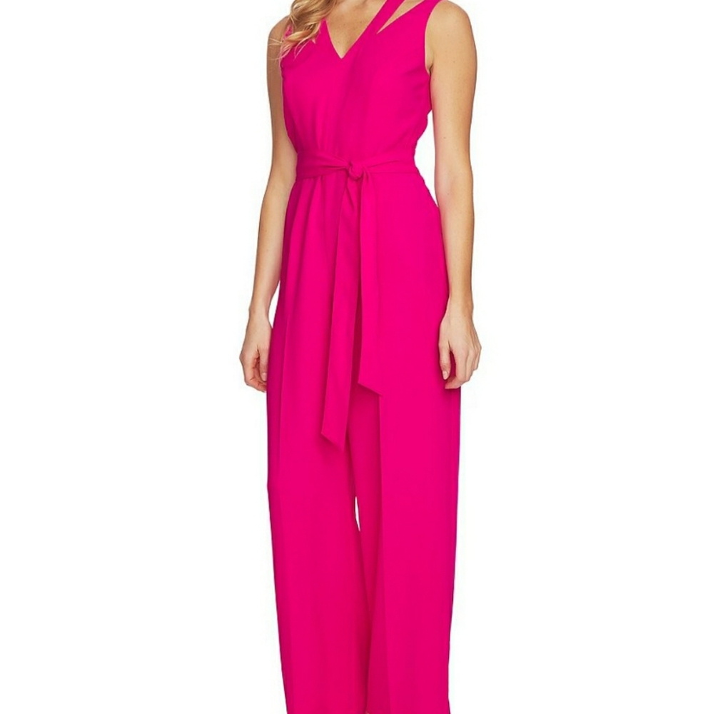 Cece Pink Jumpsuit size 10-